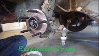 Project 240sx Episode 17: Installing Extended Wheel Studs