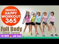 Jungdayeons happy workout365 02full body circuit exercise fat burnwith towel 
