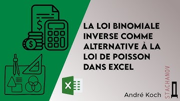 La distribution loi binomiale inverse comme alternative à la loi de Poisson dans Excel
