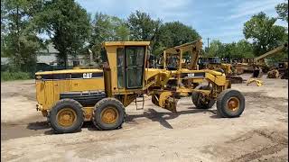 Inspecting used 2004 CAT 143H Motor Grader - For Sale