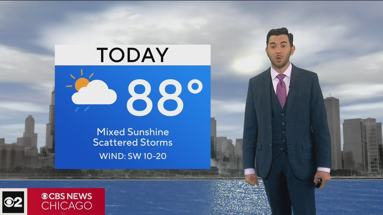 Chicago Weather Alert: Severe storms by late Friday - YouTube