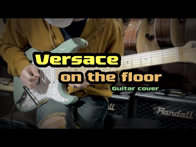 Bruno mars - Versace on the floor Electric Guitar Cover by Cheewa class=