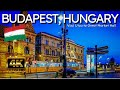 4K BUDAPEST 🇭🇺 WALKS - Vaci Utca to Great Market Hall (Budapest Shopping Street) Silent Walking