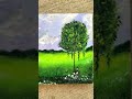 Carefree as the Clouds ☁️🌿 #artist #shorts #tinycanvaspainting #shortsvideo #short