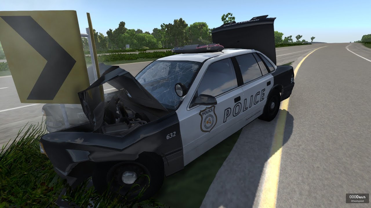 BeamNG Drive Epic Police Chase and Crash Compilations - YouTube