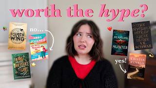 being brutally honest about booktoks most popular books...