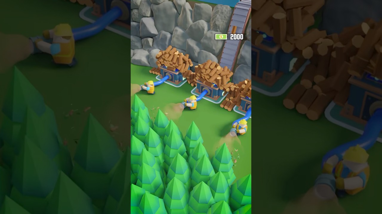 Idle Lumber: Trees vs 23 Vacuums 