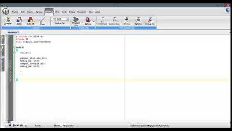 Pisca LED - Funções básicas do CCS C Compiler