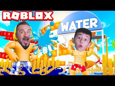 AQUAPARKA GİTTİK ve GOLF OYNADIK! | SeseGel Çocuk ROBLOX splash world