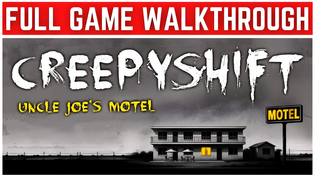 Creepy Shift: Uncle Joe's Motel - Complete Playthrough | All Secrets, No Commentary