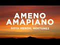 Goya menor  ameno amapiano remix lyrics  you want to bamba you want to chill with the big boys