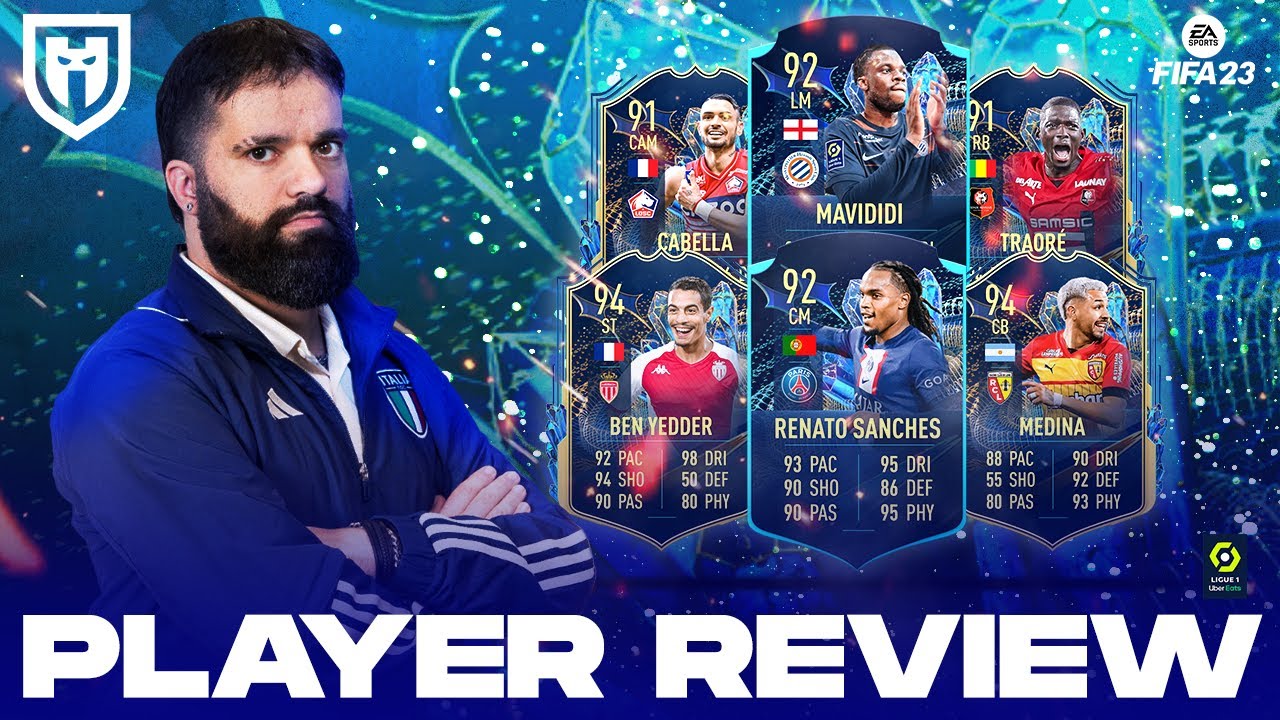 MAVIDIDI 92, BENYEDDER 94, SANCHES 92, MEDINA 94, TRAORE 91, CABELLA 91 TOTS ||| FIFA 23 REVIEW