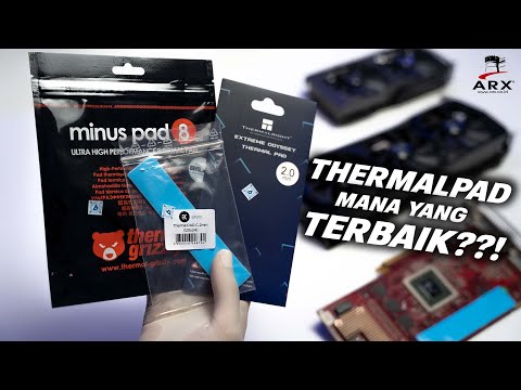 MANA THERMAL PAD YANG TERBAIK? |  THERMALRIGHT VS EKWB VS THERMAL GRIZZLY