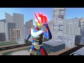 Ultraman zero baru bergabung dengan spiderman jahat dan ultraman upin game lucu