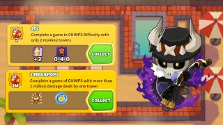 I Discovered The EASIEST 2TC and 2 Megapop At The Same Time | BTD6 Chimps
