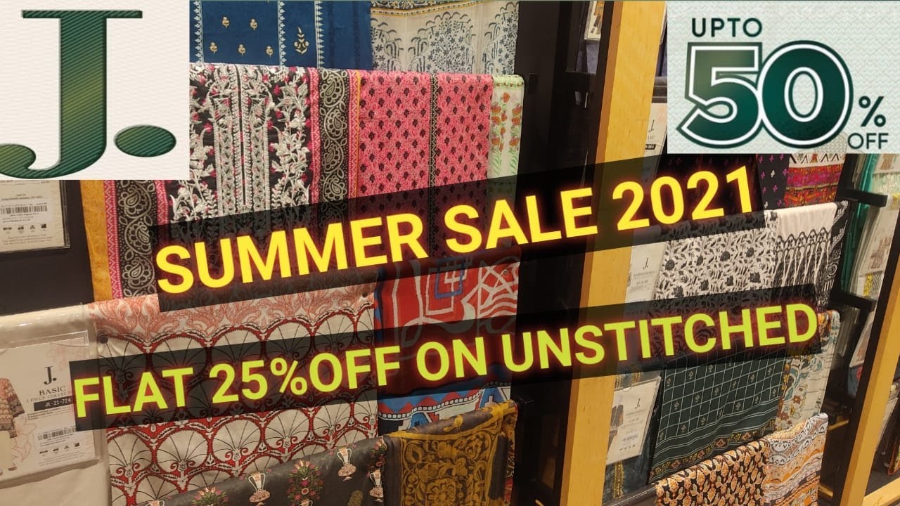j. junaid jamshed sale 2021 | j. sale alert | j. sale 2021 | j. sale alert & summer collection 2021