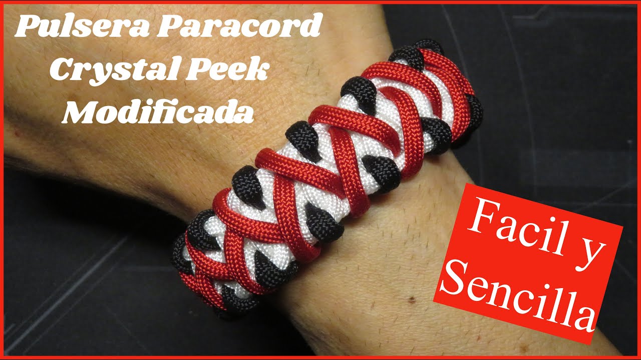 Pulseras Paracord Facil TRILOBITE - Paracord Bracelet 