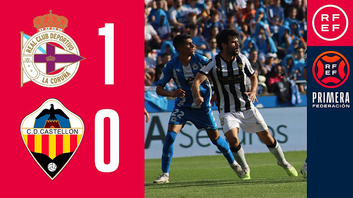 RESUMEN #PrimeraFederación | RC Deportivo 1-0 CD Castellón | Playoff | 1ª Eliminatoria | Ida