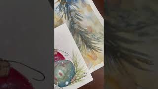 Hand Painted Christmas Cards | WATERCOLOR CHRISTMAS CARDS