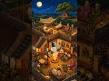 Gaon Ki Sakoon Bhari Raat 🌙 | Village Life Animation | Mahi's Dreamland
