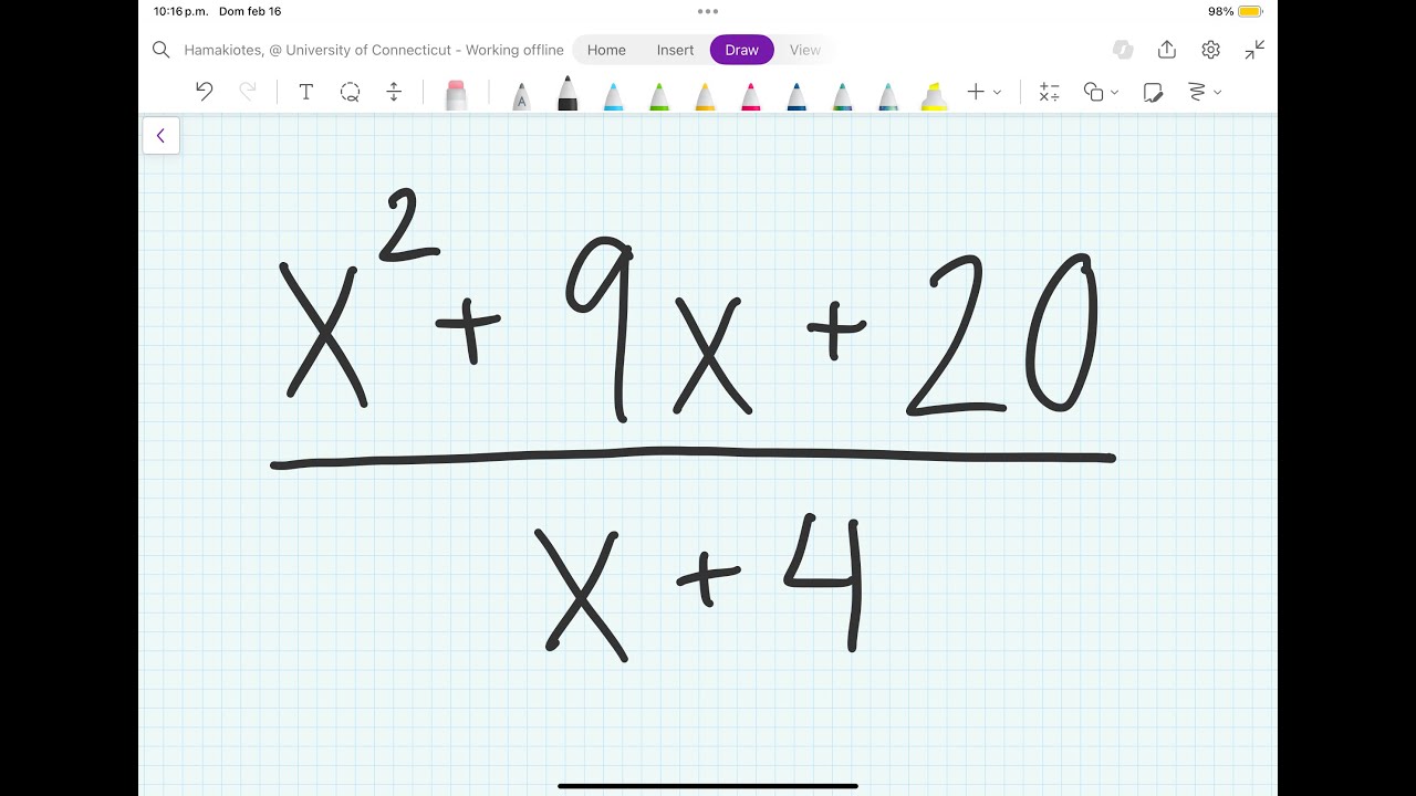 Divide X 2 9x 14 X 2