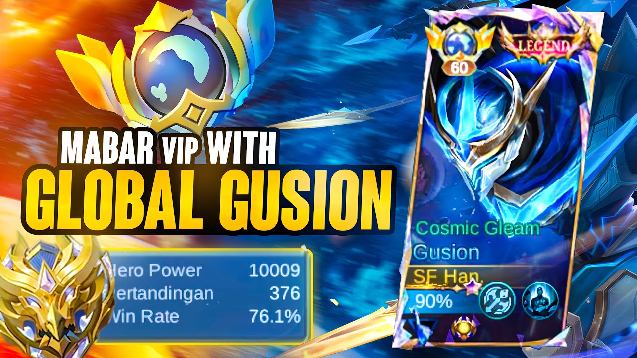 MABAR FREE/VIP SAMA GLOBAL GUSION KITA WS KAN LAGI OTW IMMO