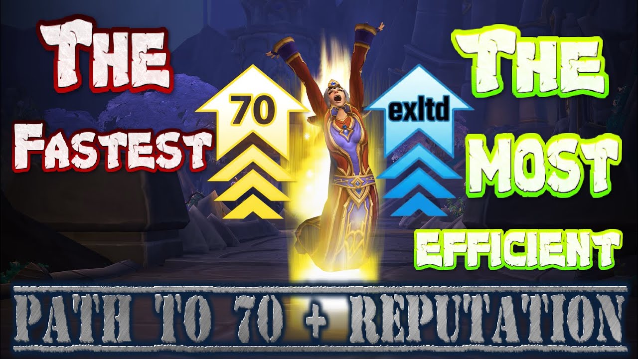 Don't Level to 70 Until You See This! (Fastest Rep & XP Method)