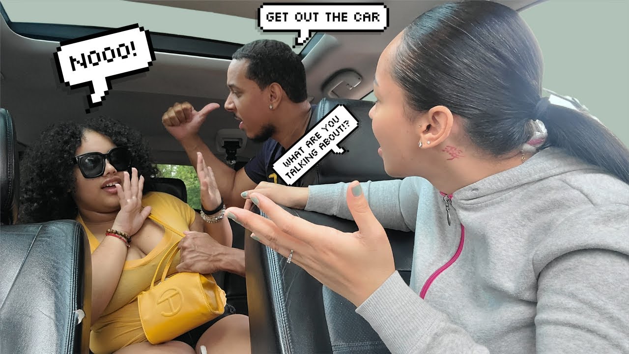 kicking my niece out of the car to see Crystal reaction