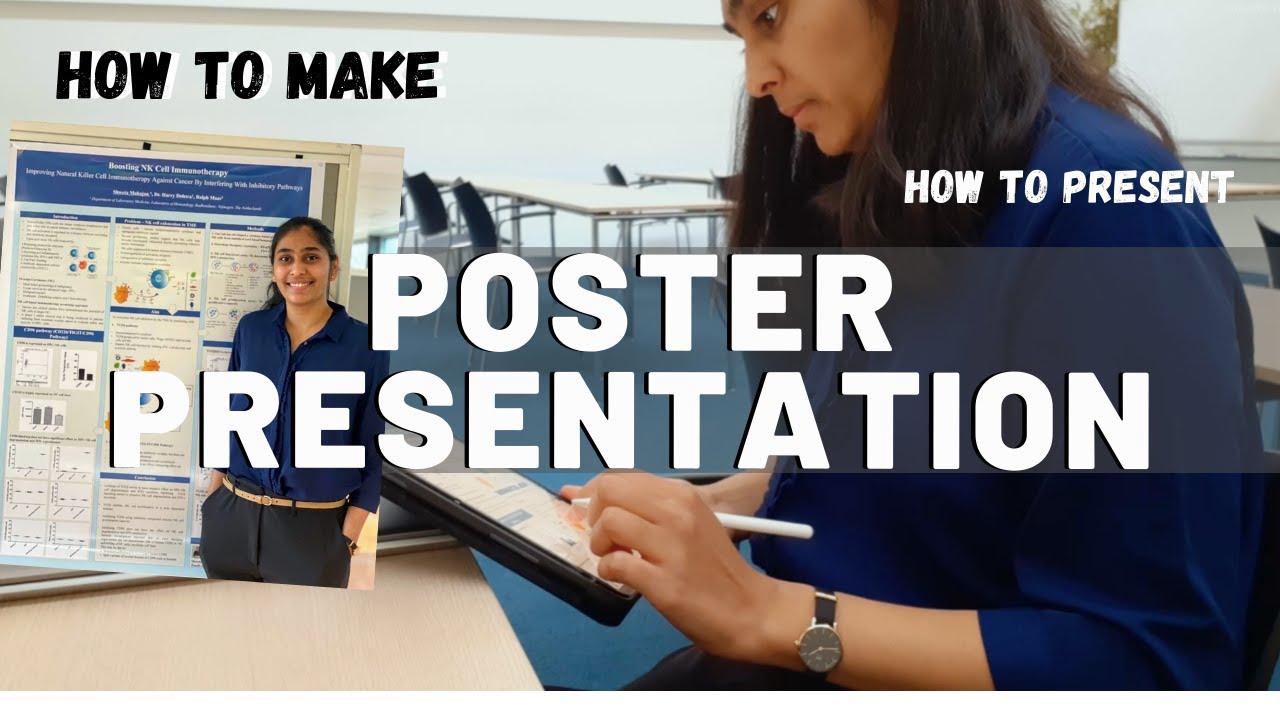 how to prepare poster for presentation