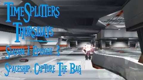 TimeSplitters 2 - S1E3 - Spaceship ( MapMaker ) - Capture The Bag