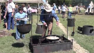 Chuck Wagon Cooking Challenge in Davis Oklahoma