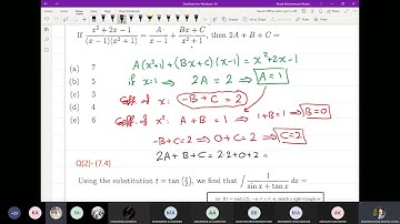 Math 102  Final Exam Revision Part 1