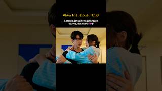 A man in love shows it through actions, not words 💘🤍#whenthephonerings #shorts #short #love #crush