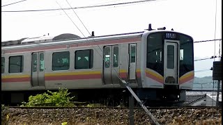 E129系B22編成信越本線上り426M 吉田→新潟→長岡