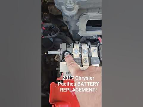 2017 Chrysler Pacifica BATTERY REPLACEMENT! - YouTube