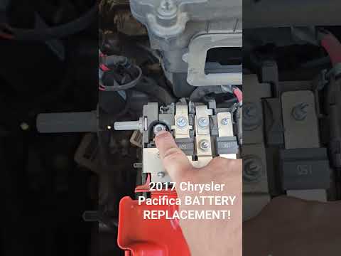 2017 Chrysler Pacifica BATTERY REPLACEMENT!