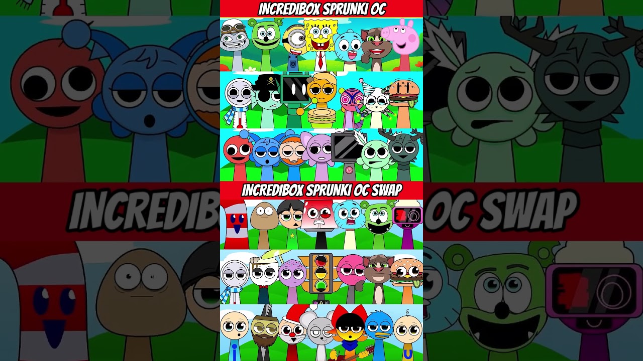 Incredibox Sprunki OC But Swapped 🔥🎶MIXD VERSION 
