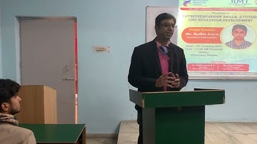 WORKSHOP ON ENTREPRENEURSHIP SKILLS, ATTITUDE AND BEHAVIOUR DEVELOPMENT