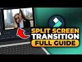 Filmora Split Screen Transition (𝟮𝟬𝟮𝟲) | 100% WORKS | NO Yapping, To The Point! | FAST & EASY