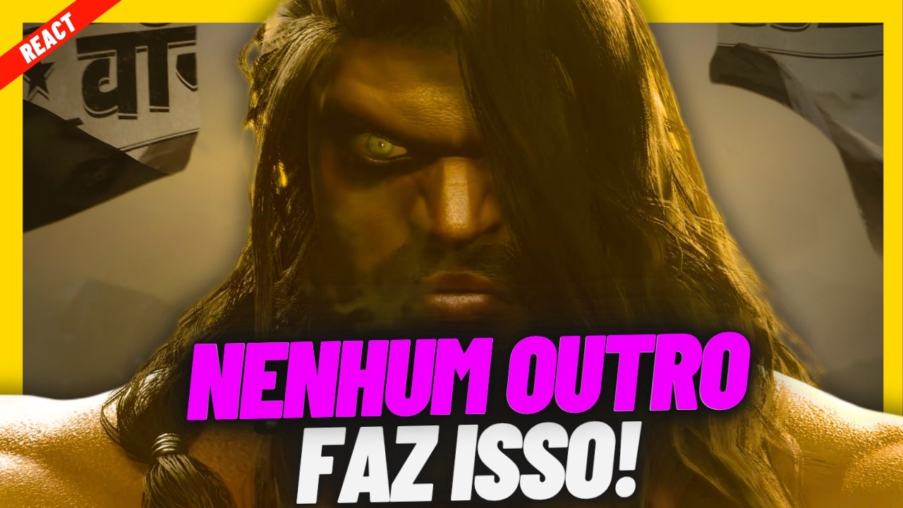 Arjun tem 2 ABSURDOS que Podem QUEBRAR Street Fighter 6 | Reaction do gameplay trailer de SF6