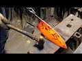 Processus de fabrication dun couteau  poisson forge corenne de 106 ans