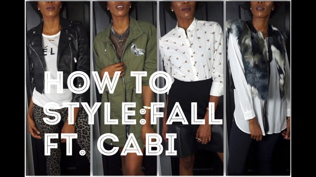 How to style: Fall ft. Cabi