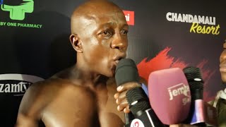 Maneno Ya Shombo Ya Mandonga Baada Ya Kupigwa KO