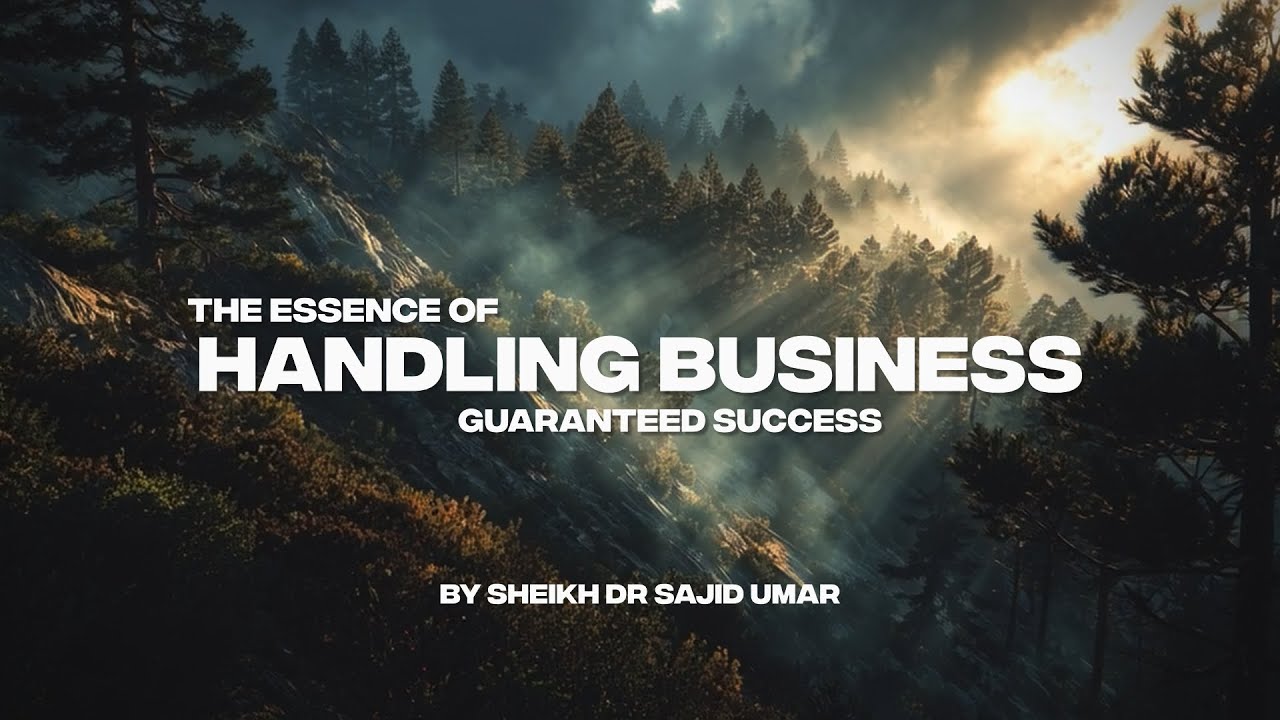 THE ESSENCE OF HANDLING BUSINESS | GUARANTEED SUCCESS