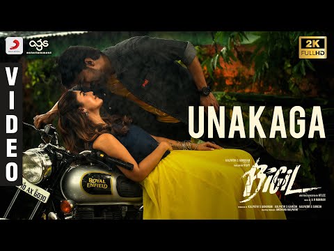 Bigil - Unakaga Official Lyric Video | Thalapathy Vijay, Nayanthara | @ARRahman  | Atlee | AGS