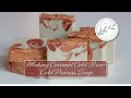 Making cranberry orange cold process soap  findlay creek soap company