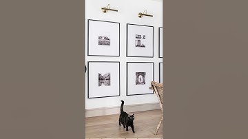 Gallery Walls in Black & White #shorts | And Then There Was Style