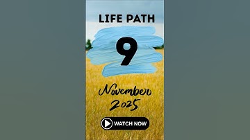 Life Path Number 9 November 2025 Numerology Prediction