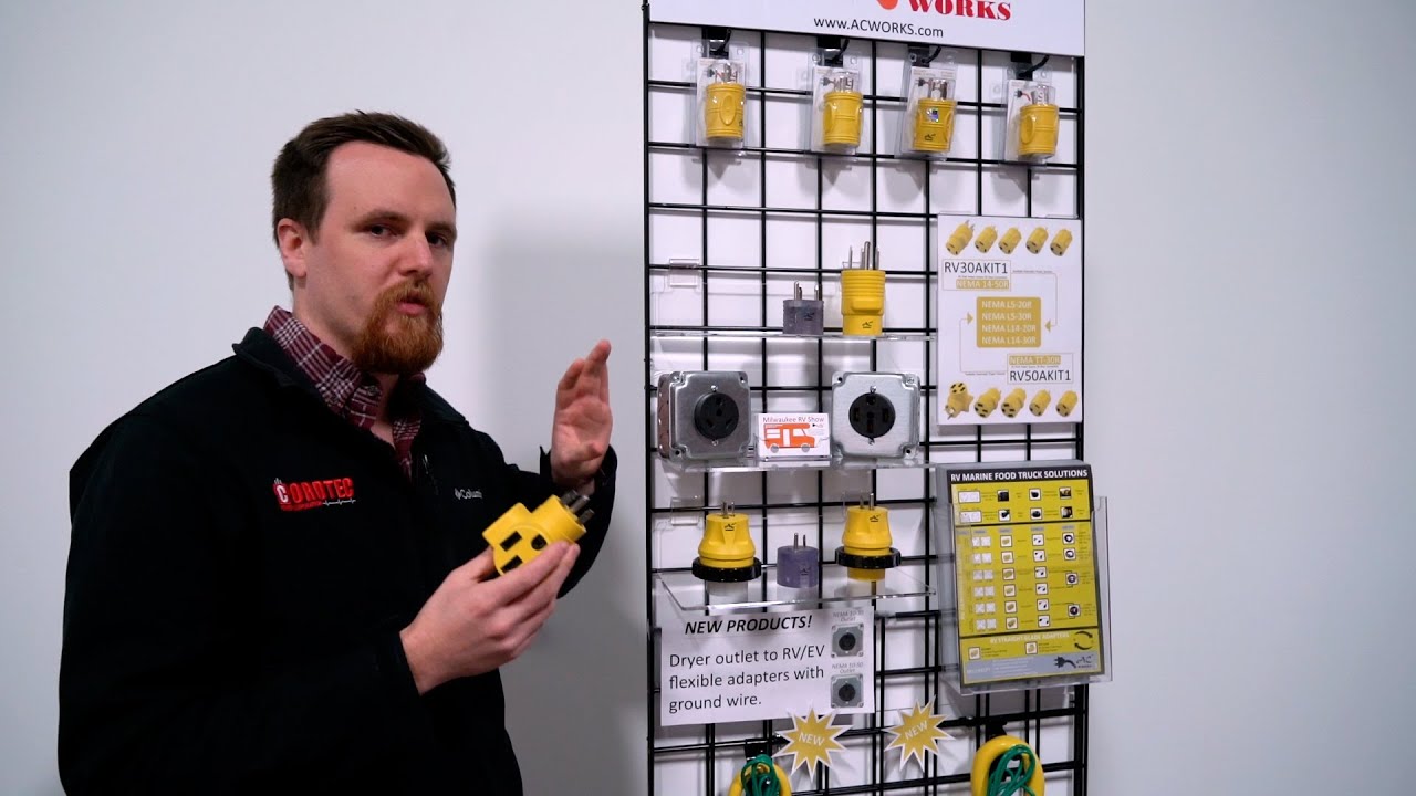 30 Amp VS 50 Amp RV Outlet & Adapter Outputs YouTube