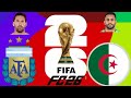 FC 26 PS4 MUNDIAL 2026 ARGENTINA VS ALGERIA